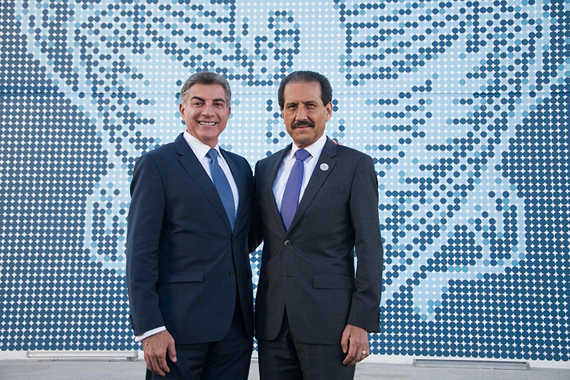 Tony Gali y Alfonso Esparza definen agenda común para la BUAP