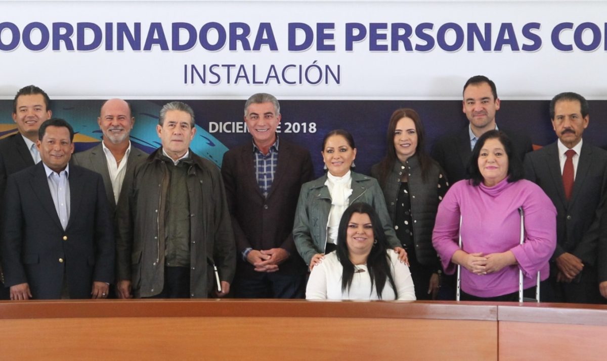 Tony Gali instala Comisión Coordinadora de Personas con Discapacidad