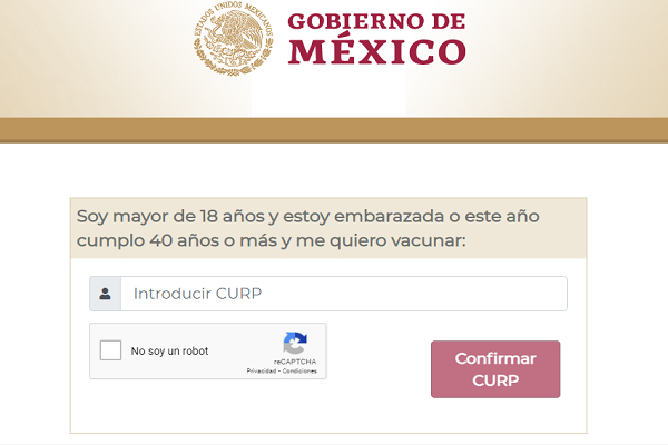 Abren registro de vacunación COVID para personas de 40 a 49 años