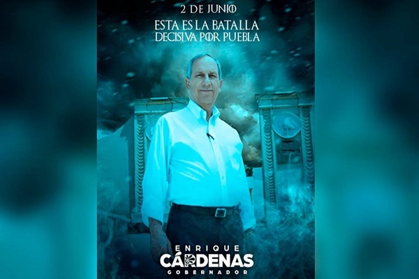 TEPJF ordena a INE investigar spot de Enrique Cárdenas con motivos de la serie Juego de Tronos