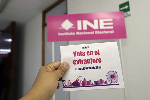 Podrán votar más de 4 mil poblanos en el extranjero