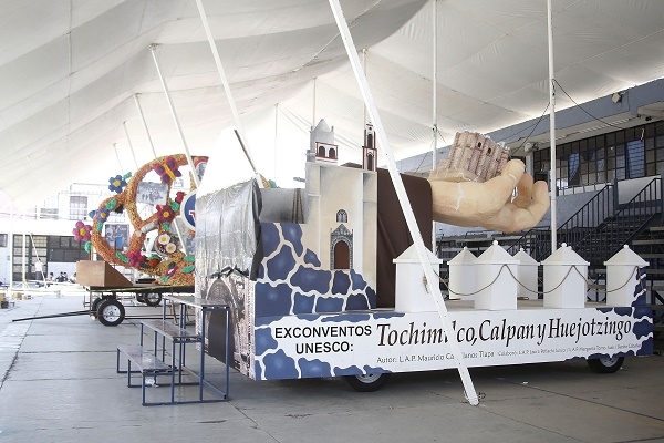 Estos son los carros alegóricos que engalanarán el Desfile del 5 de Mayo en Puebla