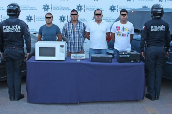 Capturan a banda de asaltantes de viviendas en Santa Cruz Buenavista