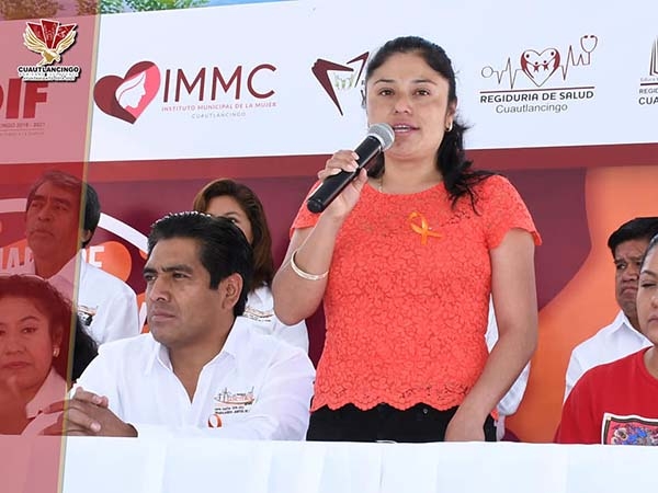Cuautlancingo realiza jornada de atención y prevención de violencia contra la mujer