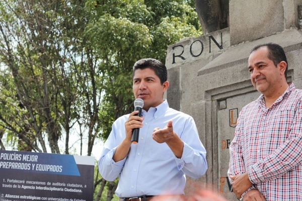 Eduardo Rivera buscará asesoría de agencias extranjeras para seguridad