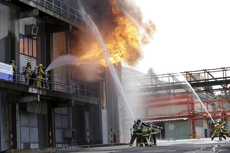 FOTOS: Realizan simulacro de emergencia química en BASF Puebla