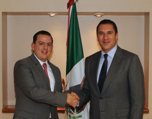 Moreno Valle se reúne con subsecretario de Egresos de la SHCP