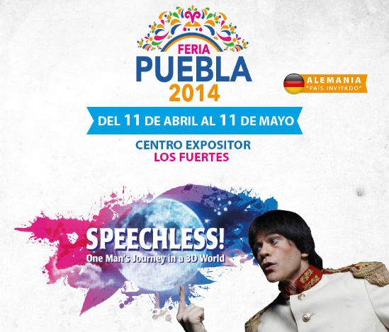 Feria de Puebla 2014: Speechless, atractivo show de pantomima