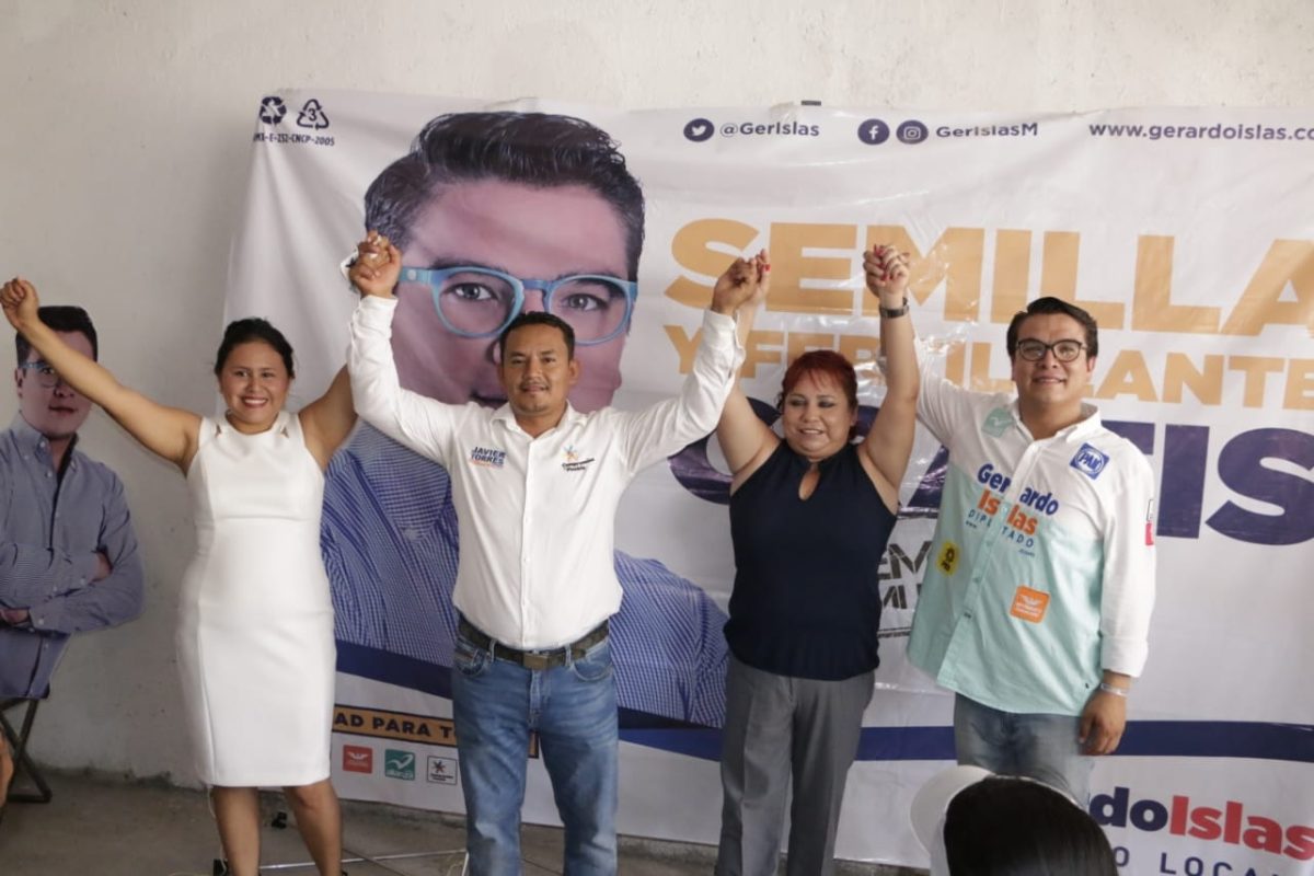 Morena en Chiautla de Tapia se suma a Gerardo Islas