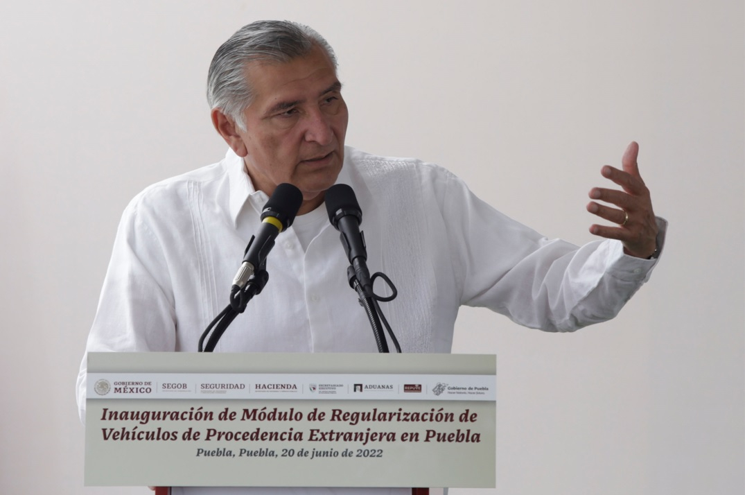 Adán Augusto López estará con diputados poblanos este viernes; no hay distanciamiento, afirma MBH