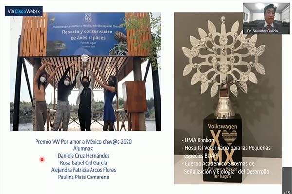 Director de Ciencias Biológicas de la BUAP presentó su tercer informe de labores
