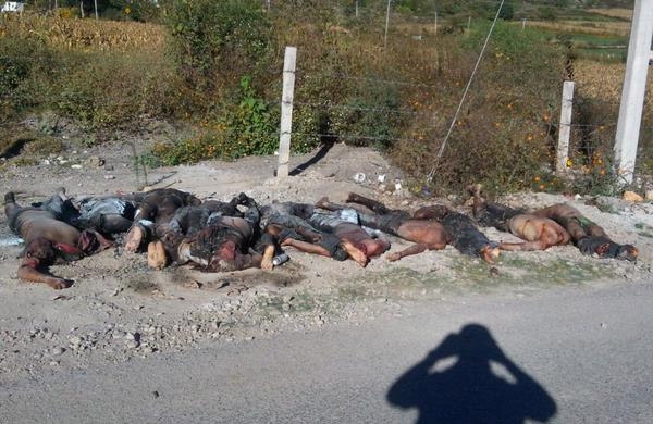Abandonan al menos 10 cadáveres calcinados en Chilapa