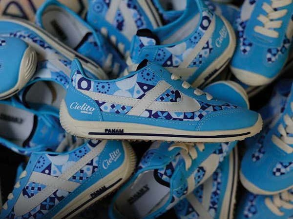 Panam y sus nuevos tenis de colección