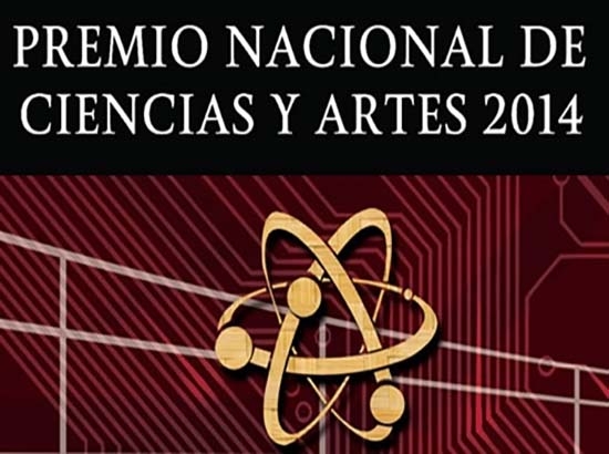 ¿Quién ganó el Premio Nacional de Ciencias y Artes 2014?