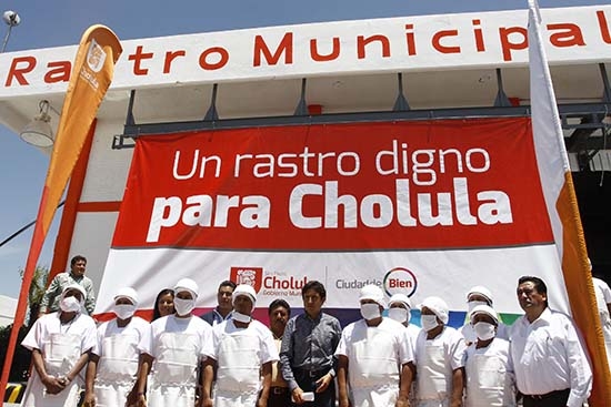 San Pedro Cholula ya tiene rastro municipal rehabilitado y saneado