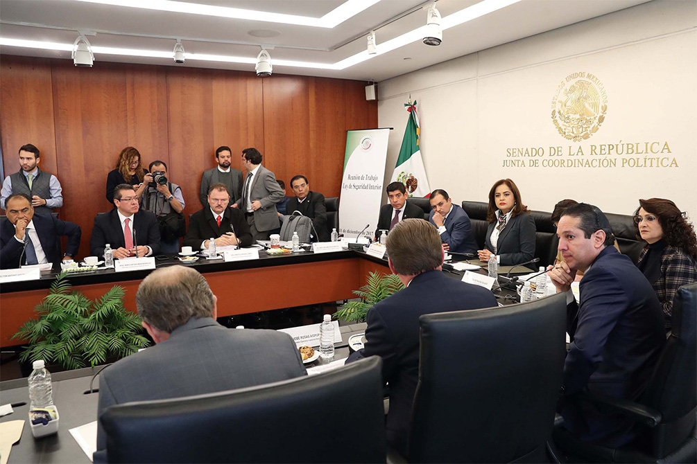 Gobernadores de seis estados avalan Ley de Seguridad Interior