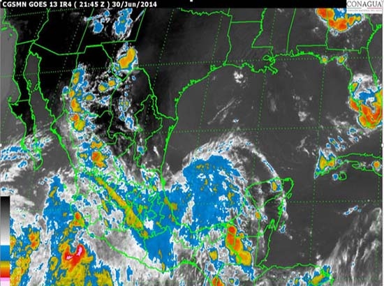 Tormenta “Elida” causará lluvias intensas en Puebla, alerta la Segob