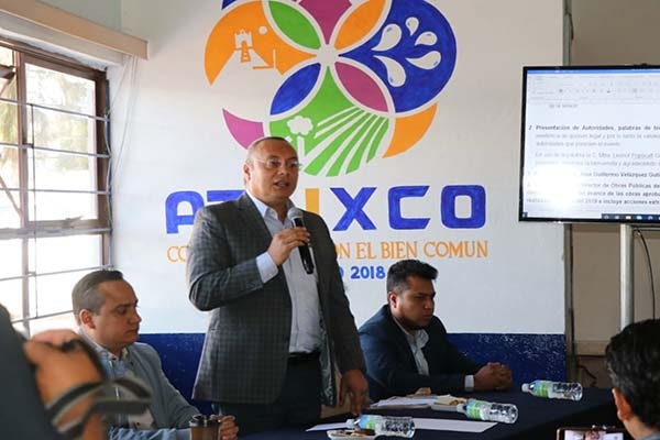 Gobierno de Atlixco cierra 2019 con 855 obras priorizadas