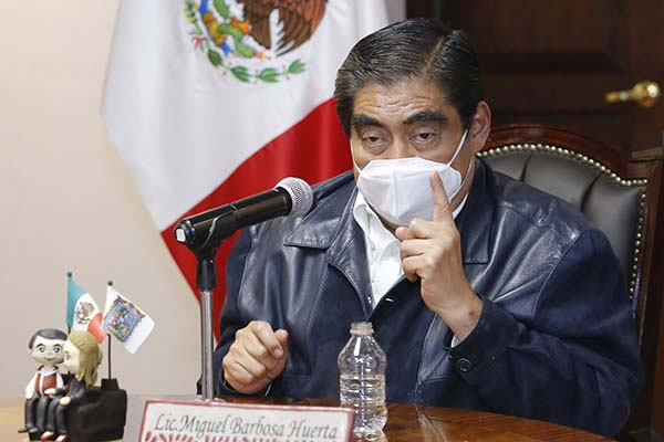 Gobierno retirará unidades y concesiones a transportistas que permitan propaganda electoral: Barbosa