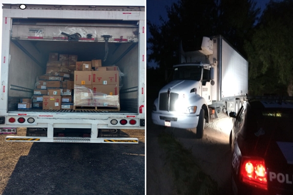 Policía Federal recuperó tráiler con 1 mdp de medicamentos robados en Ciudad Serdán