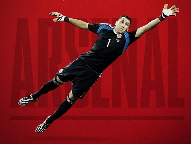David Ospina, portero colombiano, jugará en el Arsenal