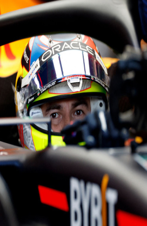 Sergio Checo Pérez, con el objetivo de ganar el GP de Azerbaiyán