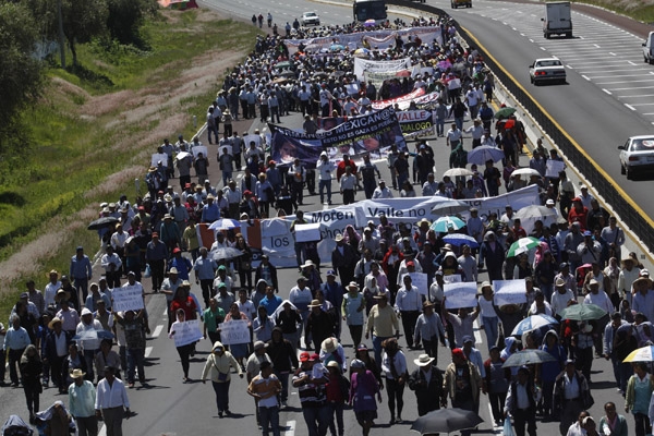 Pobladores de Chalchihuapan piden en San Lázaro investigar el 9 de julio