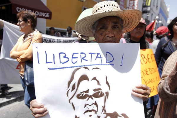 CDH Puebla descarta amenazas y abusos contra activistas presos