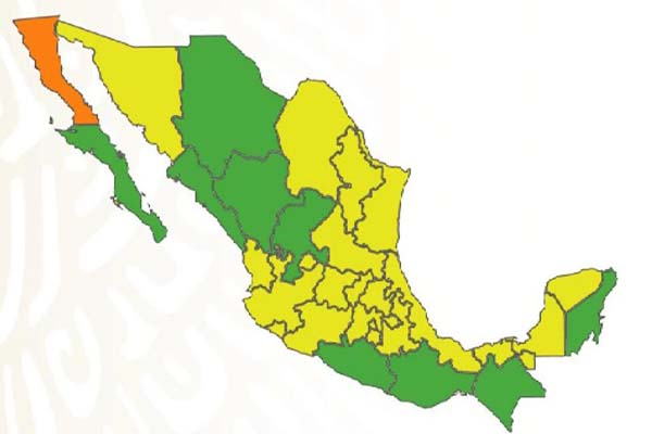 Puebla se mantiene en amarillo en el semáforo federal COVID-19