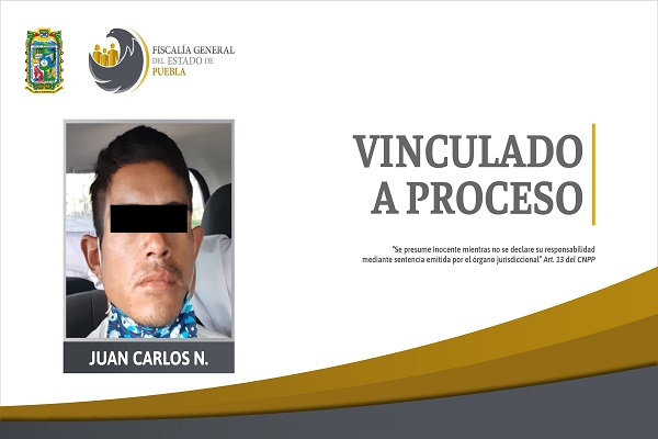Sujeto quedó vinculado a proceso por matar a su sobrino en Cuautlancingo