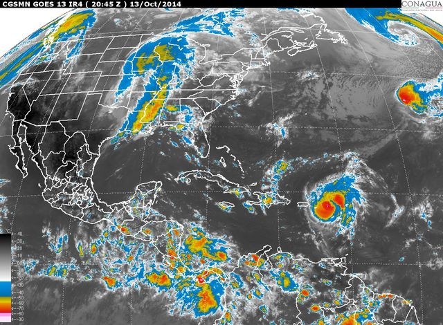 Frente Frío número 7 golpeará con lluvias fuertes a Puebla