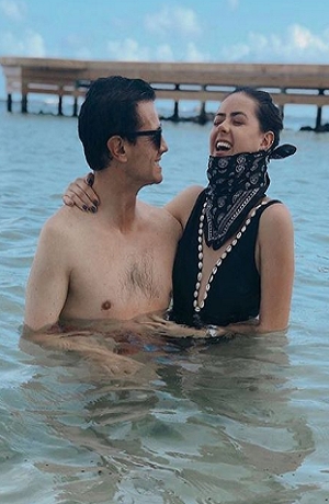 Peña Nieto apareció en la playa con sus hijos
