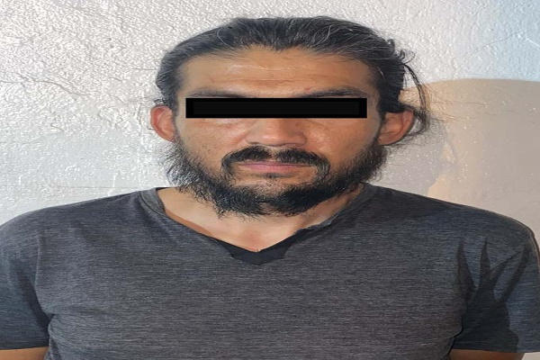 Binomio Canino K9 detiene a sujeto con 35 envoltorios de droga en Puebla