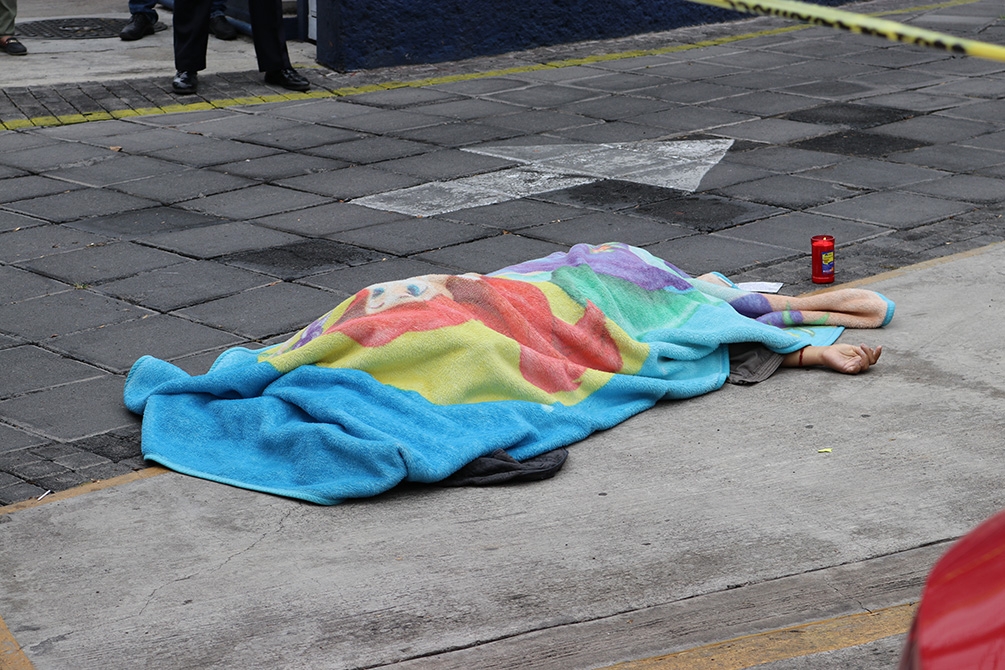 Empleada de Telecomm murió atropellada en la colonia Huexotitla
