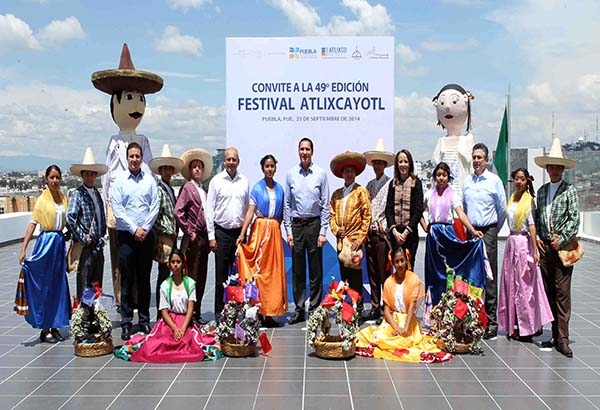 Etnias invitan a RMV a la 49 edición del Festival Atlixcáyotl