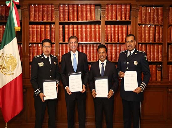 Puebla y San Andrés Cholula suman esfuerzos para garantizar seguridad pública