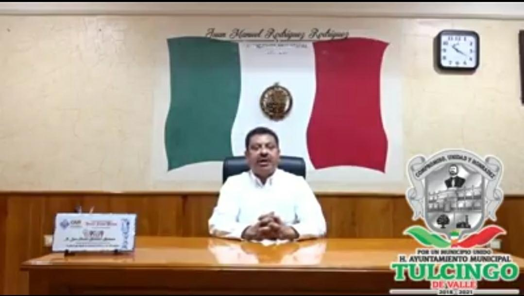 Edil de Tulcingo de Valle insiste en ‘toque de queda’ a pesar de que Barbosa lo reprobó