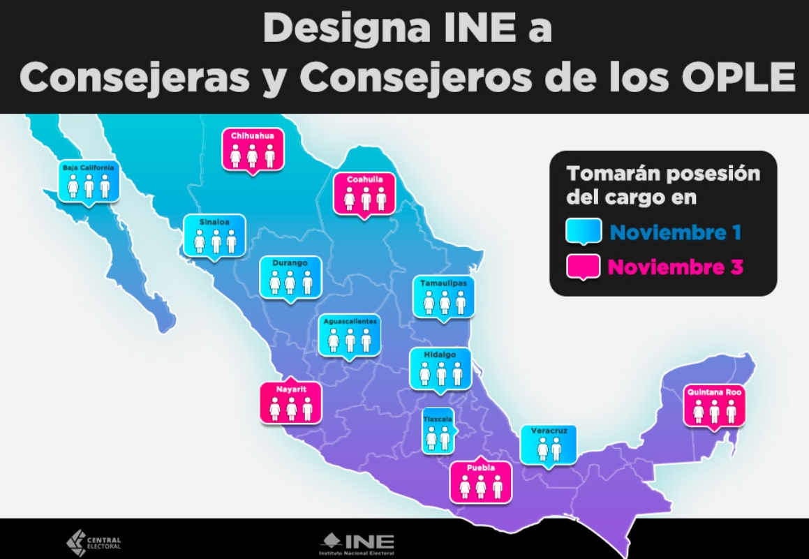 Estos son los nuevos consejeros del IEE Puebla