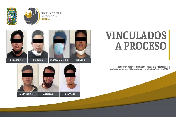 Capturan a siete narcomenudistas con más de 230 dosis de droga en Puebla
