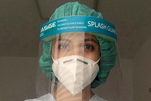 Egresada de la BUAP apoya programa de personas sin hogar y con COVID-19 en Alemania