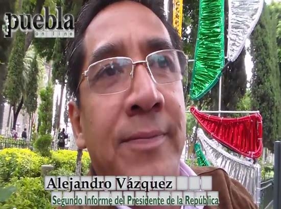 Poblanos opinan sobre el Segundo Informe de Peña Nieto
