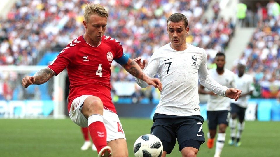 Francia y Dinamarca empataron sin goles