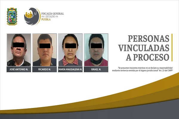 Cuatro implicados en homicidio de los Moreno Valle son vinculados a proceso