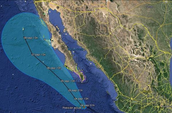 “Norbert” ya es huracán; seguirán lluvias fuertes en Puebla
