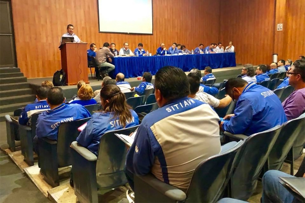 Aumento salarial del 12 al 15%, plantea SITAVW en primeras asambleas