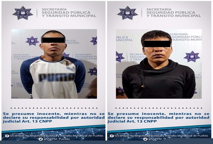 Sujetos en posesión de mariguana, detenidos en San Miguel Canoa
