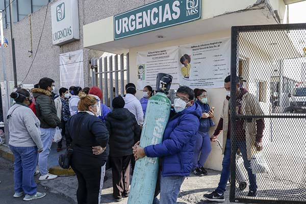 Enero de 2021, el mes con más contagios de COVID-19 en Puebla