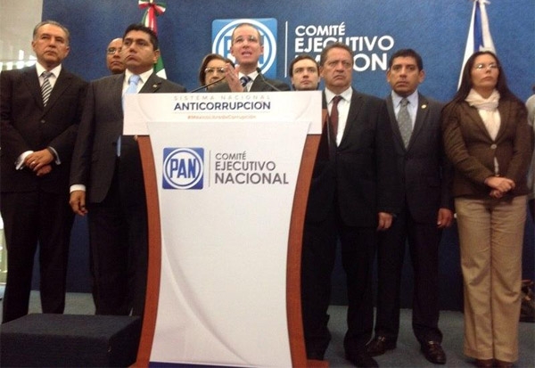 PAN propone Sistema Nacional Anticorrupción; PRI avala iniciativa