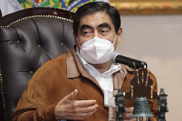 Puebla en emergencia por pandemia y “Grace”, pero de pie: Miguel Barbosa
