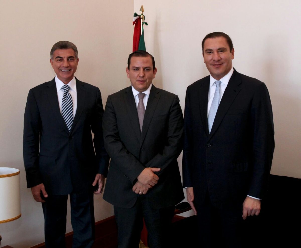 Moreno Valle y Gali se reúnen con subsecretario de Egresos de la SHCP